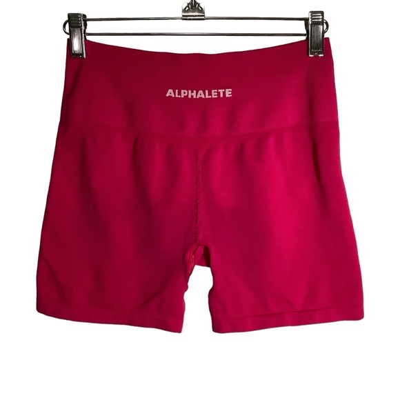 Alphalete Biker Shorts Pink - Picture 1 of 6